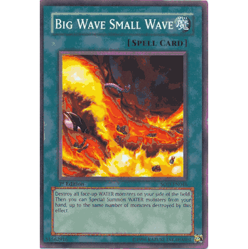 SOD-EN046 Big Wave Small Wave Yugioh Soul of the Duelist Common Card