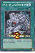 SOI - 045 Photon Generator Unit YuGiOh Common Card - Shadow of Infinity English Yu-Gi-Oh TCG Cards Series
