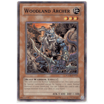 SOVR-EN031 WOODLAND ARCHER Common Yugioh Card