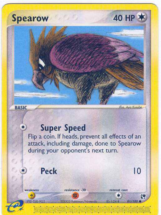 pokemon spearow card Mini Playing Celebrate the legacy of your favorite tabletop game with this Spearow 2025 Pokemon Mega Evolution Illustration Rare #151 PSA Authenticated 10 Card Spearow 81/112 Pokmon card from