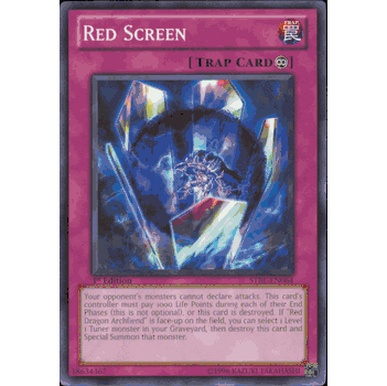 STBL-EN064 RED SCREEN Common StarStrike Blast Yu-gi-oh Card