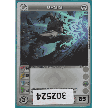 STOP2SHOP.com Chaotic Card <br> (302524) URSIS  50/95/45/45/85 (2 Max Stats) ULTRA RARE FOIL <br> ONLY ONE AVAILABLE WITH THESE STATS