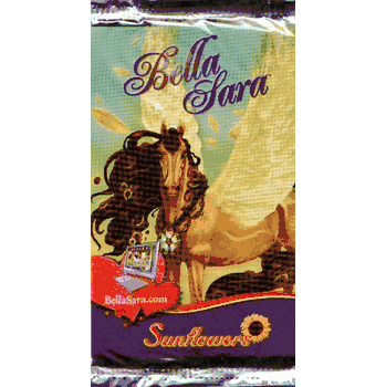 SUNFLOWERS Bella Sara Trading Card Booster Pack