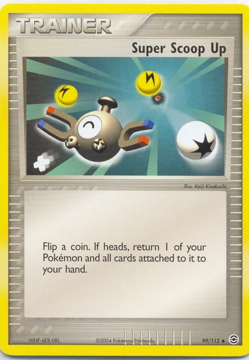 scoop up pokemon card SCOOP UP - Base Set - 78/102 - Rare Trainer - Pokemon Card - Unlimited - NM