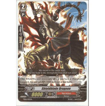 TD06/005EN SHIELDBLADE DRAGOON Cardfight Vanguard Trial Deck TD06 Resonance of Thunder Dragon Single Card