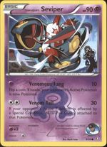 TEAM AQUA'S SEVIPER Pokemon Double Crisis Rival Ambitions Common Card # 9/34 - Click to enlarge