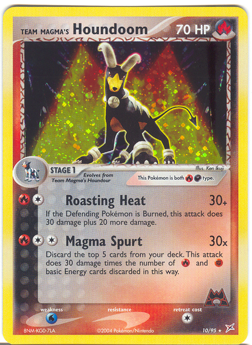 rare houndoom card Amazon.com: Pokemon - Houndoom - 59/111 - Rare main image 1