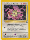 TEAM ROCKET'S MEOWTH Pokemon Black Star Promo Card # 18  From the Pok�mon TCG League 7/00