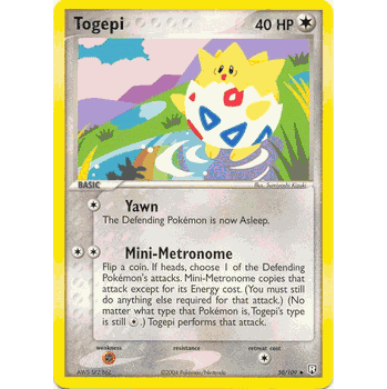 TOGEPI Team Rocket Returns Uncommon Pokemon Card # 50