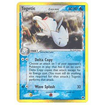 pokemon togetic card Togetic (176) [Topps Pokemon Johto Series 1] main image 0