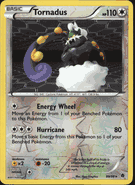 TORNADUS PARALLEL (REVERSE) FOIL Pokemon BW2 Emerging Powers Card # 89/98
