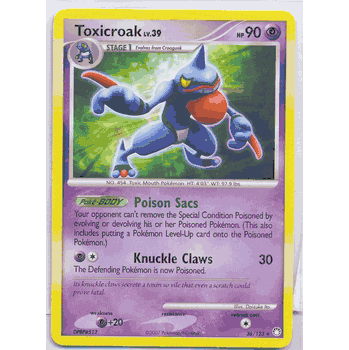 pokemon toxicroak card Toxicroak ex - 131/198 Scarlet & Violet Ultra Rare Pokemon main image 1