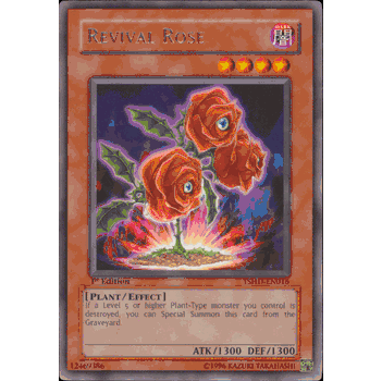 TSHD-EN016 REVIVAL ROSE Rare Yugioh Card