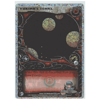 U17 YUKINA'S TEARS Holofoil Uber Rare YuYu Hakusho Card