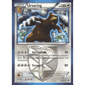 pokemon card ursaring Amazon.com: Ursaring - 139/189 - Uncommon main image 0