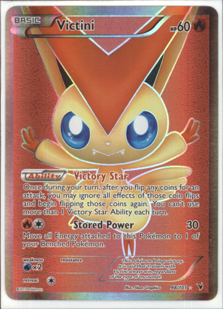 victini rare pokemon card Pokemon - Victini - 023/195 - Rare main image 1
