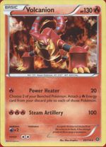 VOLCANION Pokemon XY Steam Siege XY11 Starter Deck Shattered Foil Card # 25 - Click to enlarge