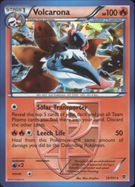 Pokemon Karte Volcarona (13) – Plasma Blast Set, Feuer-Typ, Seltenheit: Selten