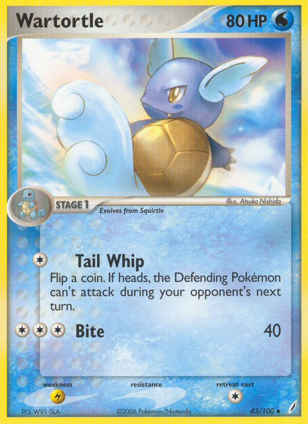 pokemon wartortle card Pokemon Graded: Wartortle 171/165 Scarlet & Violet 151 (2023) IR Holo CGC 10 main image 1