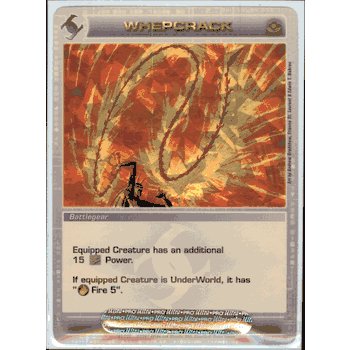WHEPCRACK Chaotic SR Foil Card & Code RANDOM STATS Dawn of Perim