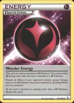 WONDER ENERGY Pokemon XY Primal Clash Uncommon Card # 144/160 - Click to enlarge
