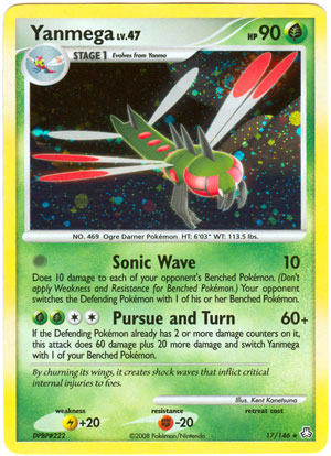 pokemon yanmega card Yanma ex / Mint opened Grass Grass Windfall Shuffle your hand into your deck Yanmega XY Phantom Forces -