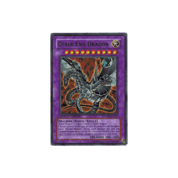 Yu-gi-oh GX STON-ENSE1 Limited Edition CYBER-END DRAGON Super Rare Promo HoloFoil Card Alternate Artwork