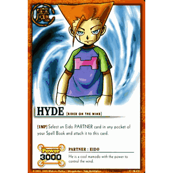 ZB M-021 HYDE Uncommon Zatch Bell Card
