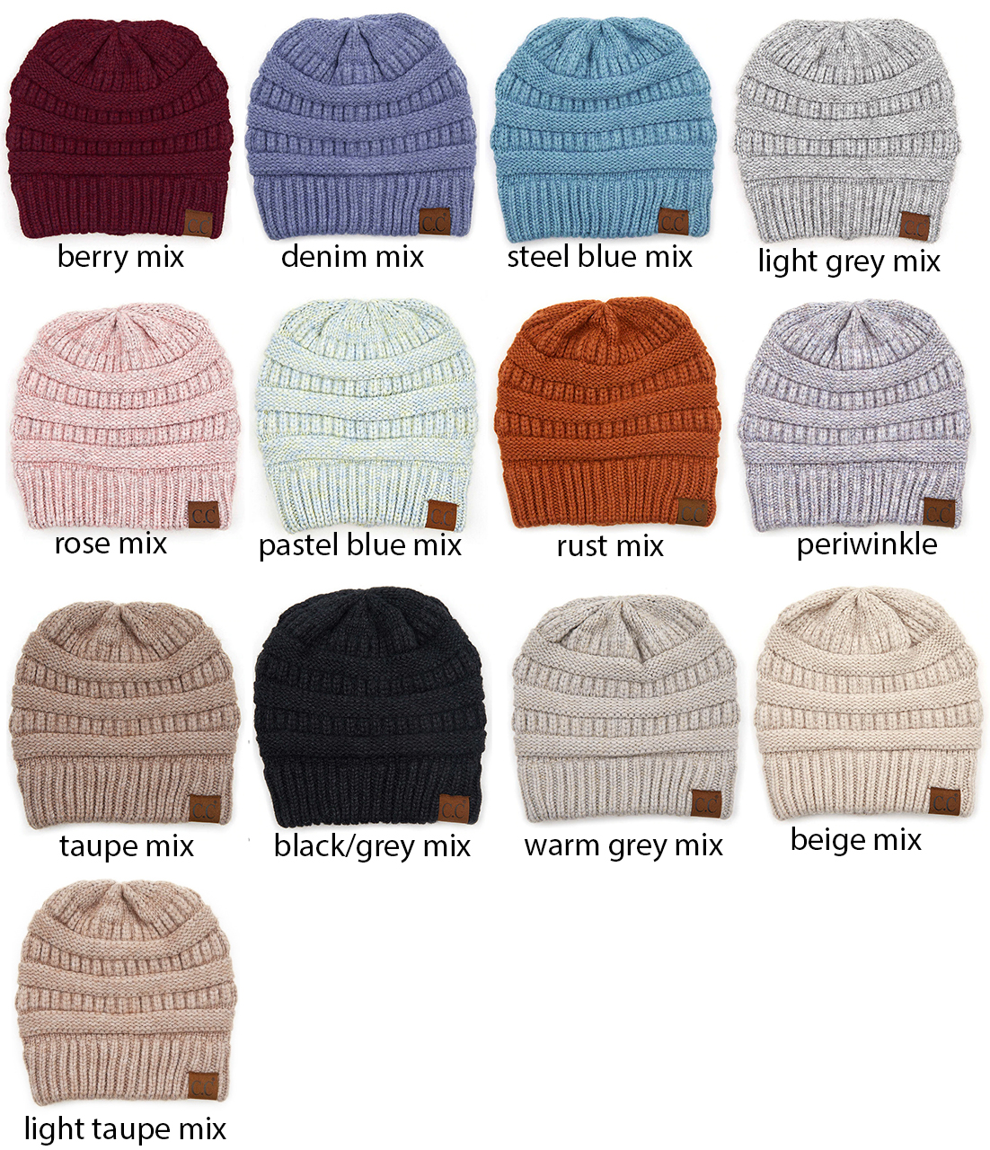 CC Brand Snuggle Soft Beanie Hat