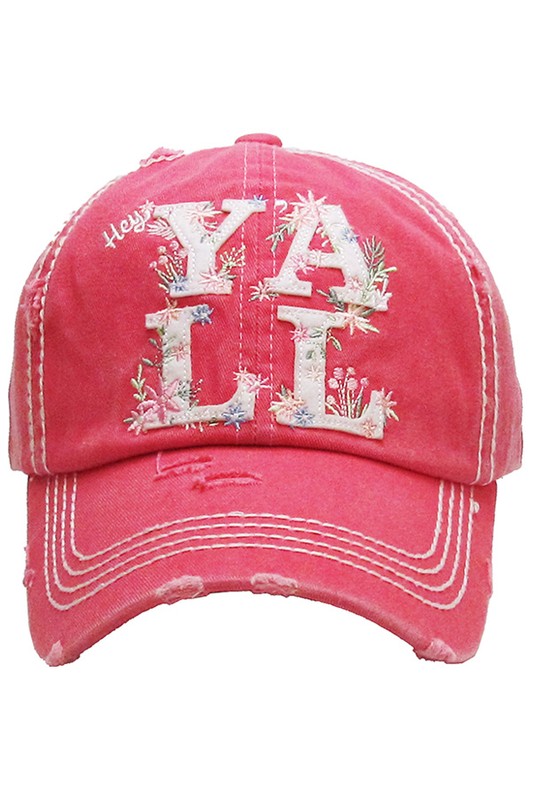 Hey Y'All Vintage Baseball Hat