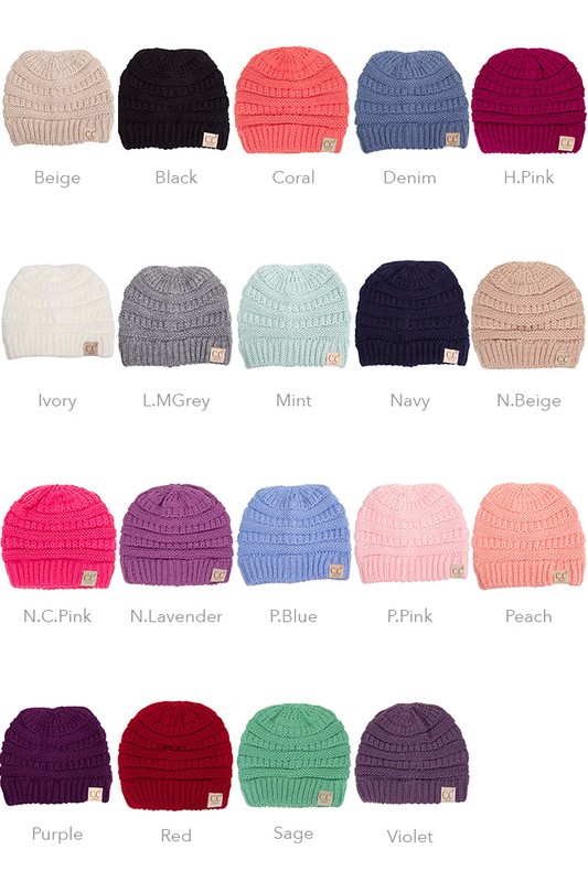 KIDS Knit Beanie Hat from CC Brand
