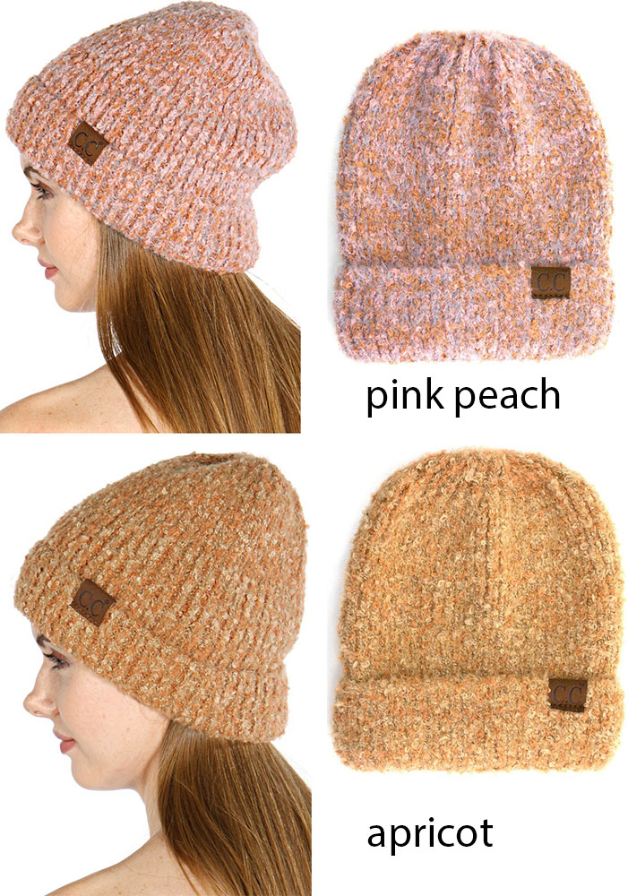 Soft Loop Yarn CC Beanie Hat