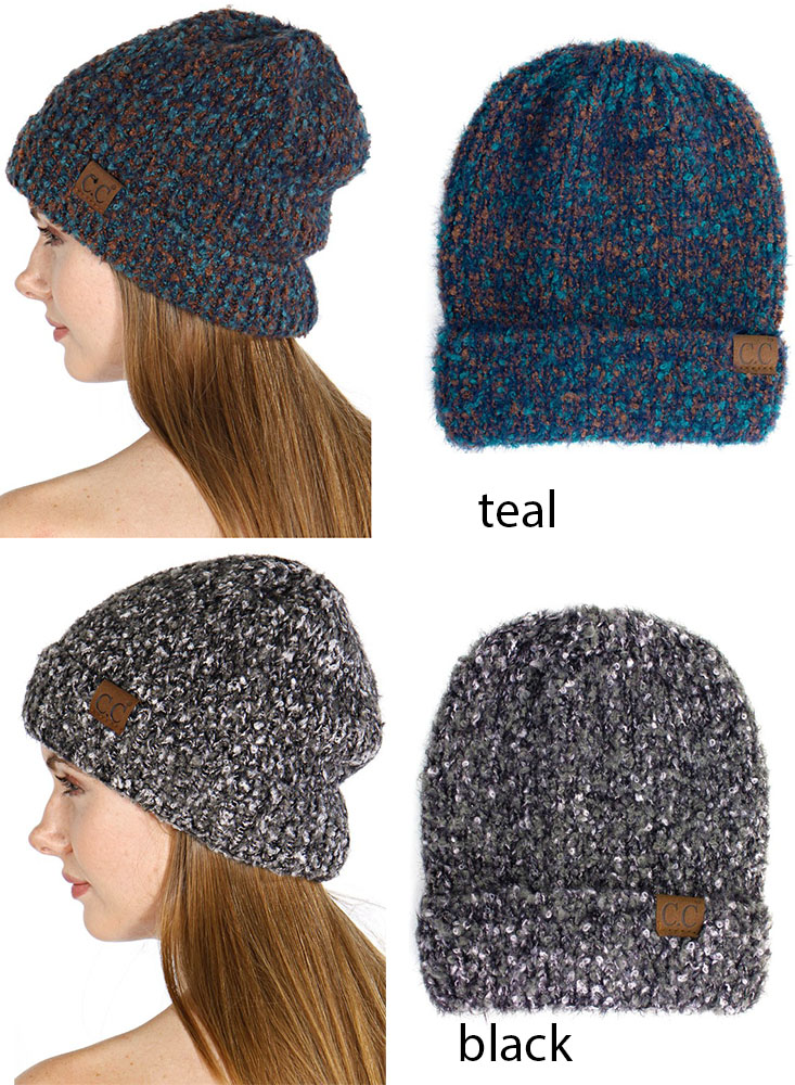 Soft Loop Yarn CC Beanie Hat