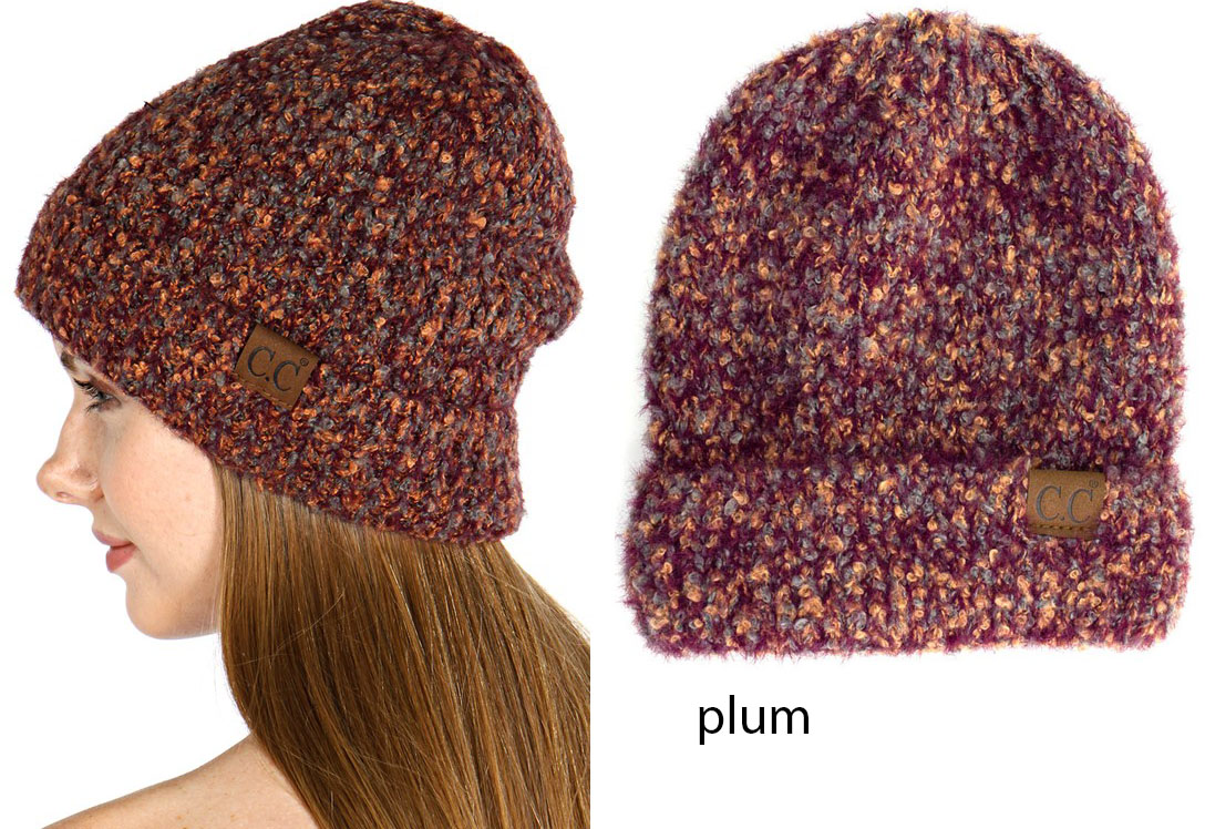 Soft Loop Yarn CC Beanie Hat