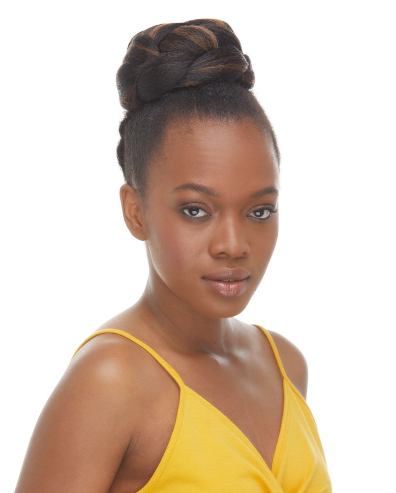 Woven Dome Hair Bun Hair Piece