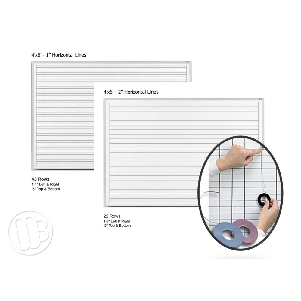Lined Dry Erase Boards 4 x 6