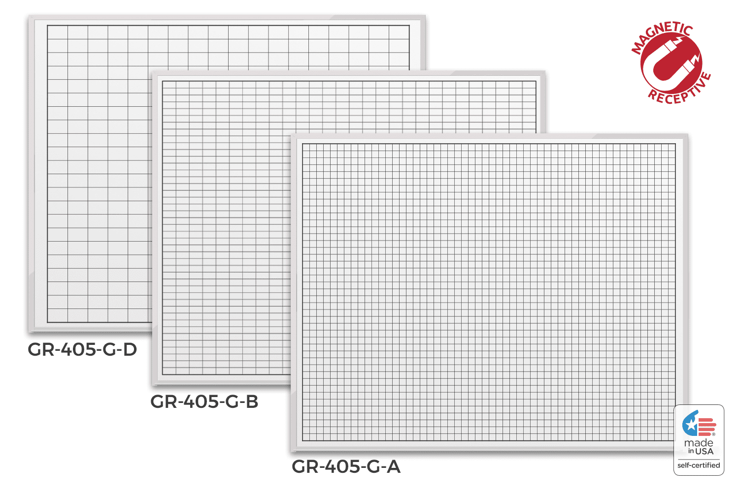 4' x 5' Dry Erase Grid Board