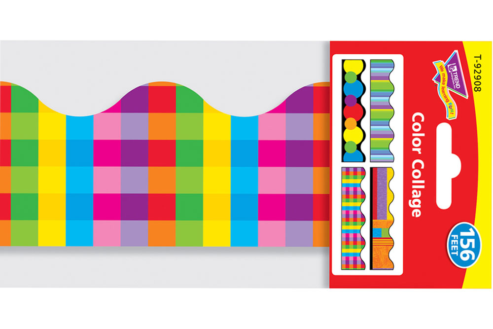 Bulletin Board Trimmer, Colorful Variety Pack