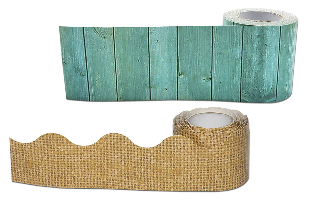 Bulletin Board Trimmer, Shabby Chic Set