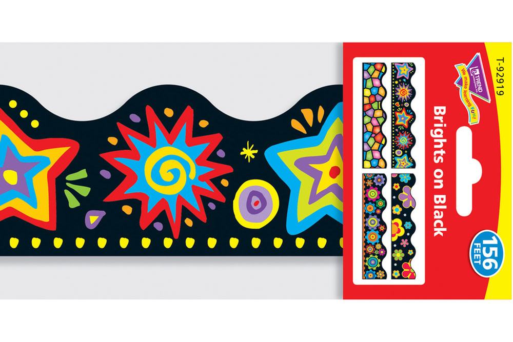 Bulletin Board Trimmer Variety Pack, Four Styles