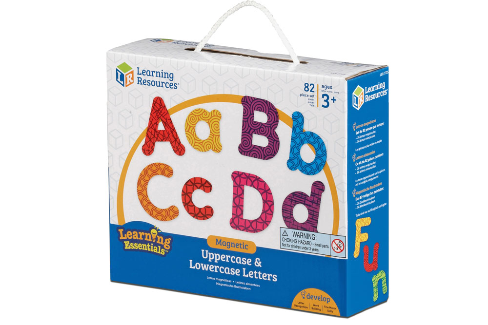 Box of Upper and Lowercase Letters