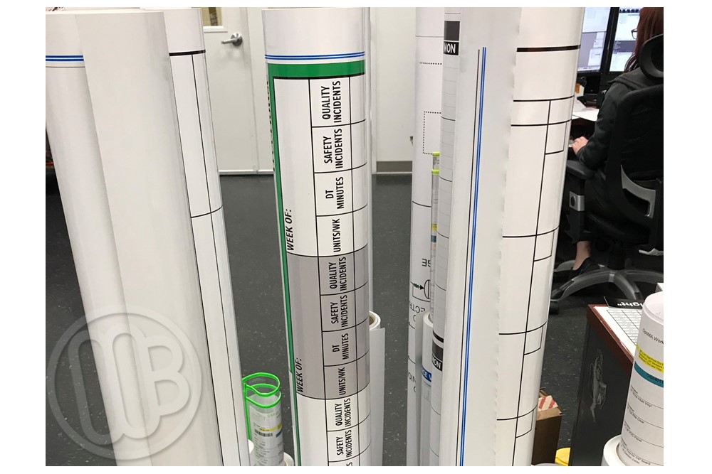 Printed Vinyl Dry Erase Surface Custom Printed Dry Erase Vinyl