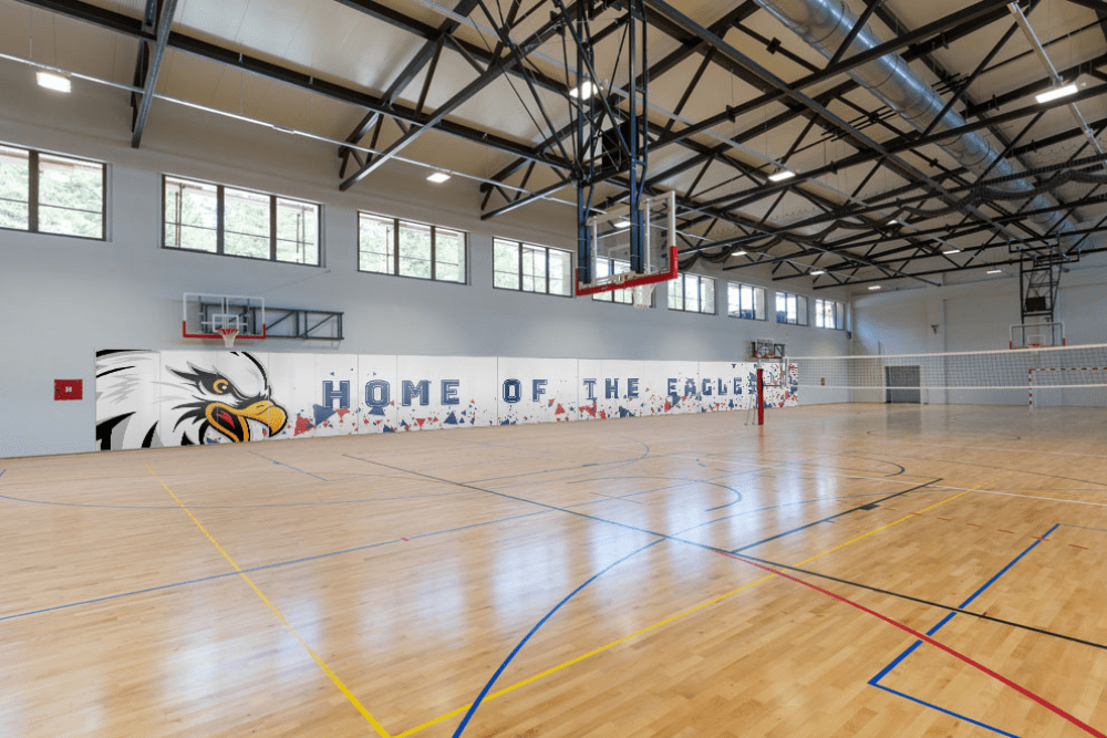 Custom Printed Full Height Wall System