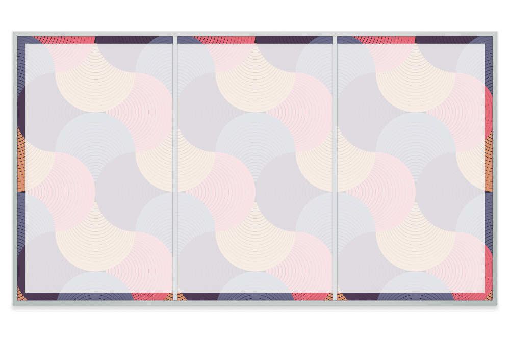 Custom Printed Full Height Wall System