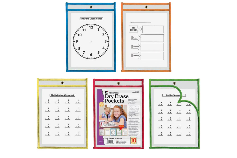 Dry Erase Pocket Classroom Set