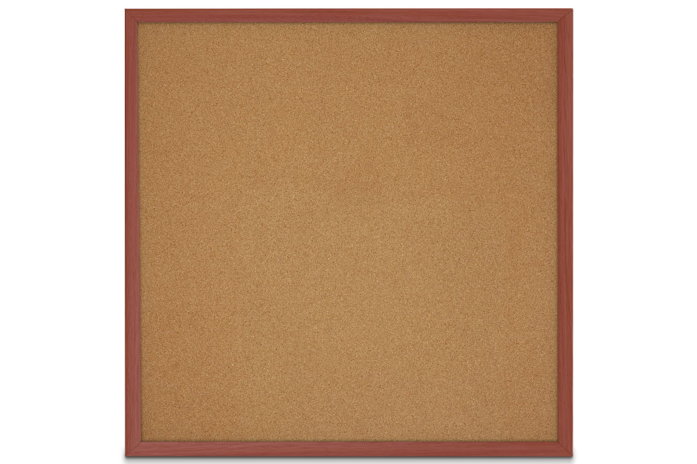 Faux Wood Trim Cork Board