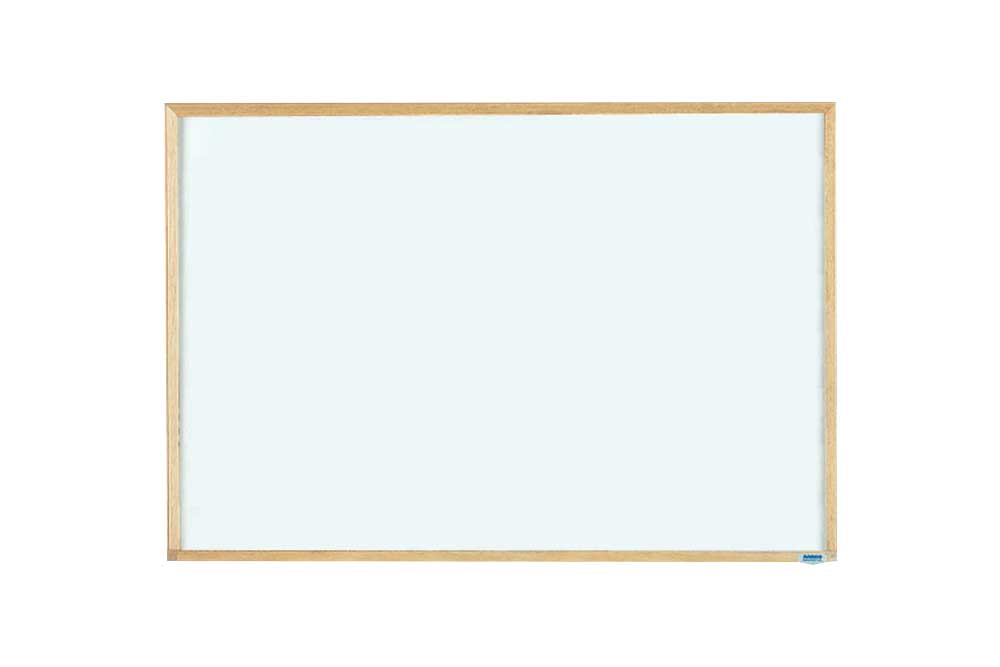 Hardwood Framed Melamine Dry Erase Board