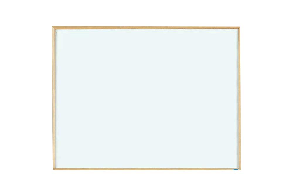 Hardwood Framed Melamine Dry Erase Board