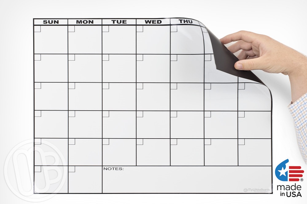 Magnetic Refrigerator Calendar Magnetic Refrigerator Calendar