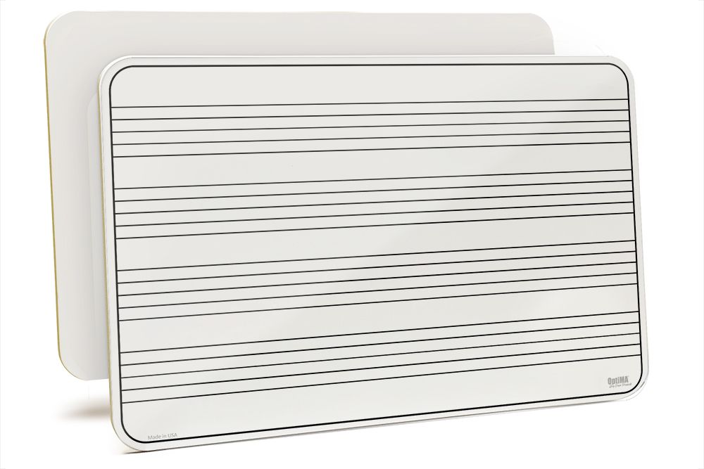 Lined Music Lap Boards Staff Lined Dry Erase Lap Boards OptiMA